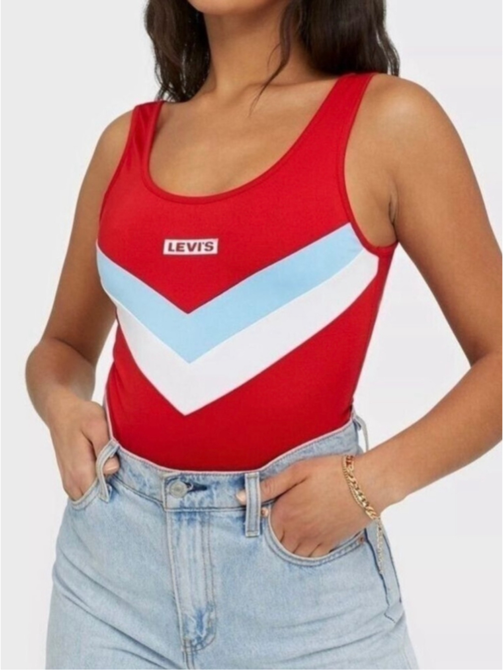 Levi’s Florence bodysuit red size XS